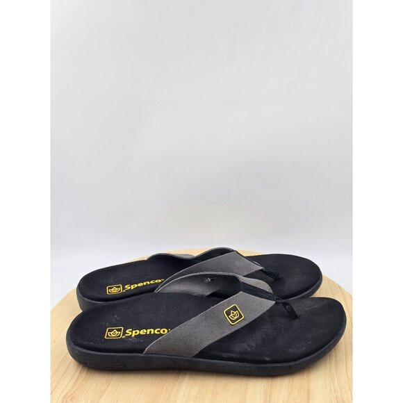 Spenco Men's Yumi Pure Slide Recovery Supportive  Flip Flops Sz 11 - Picture 4 of 8
